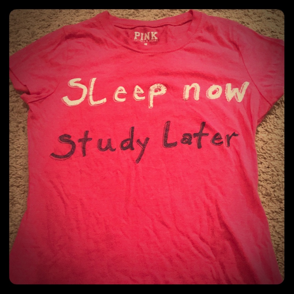 VS pink sleepshirt